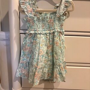 Janie and Jack floral dress 12-18 month NWT